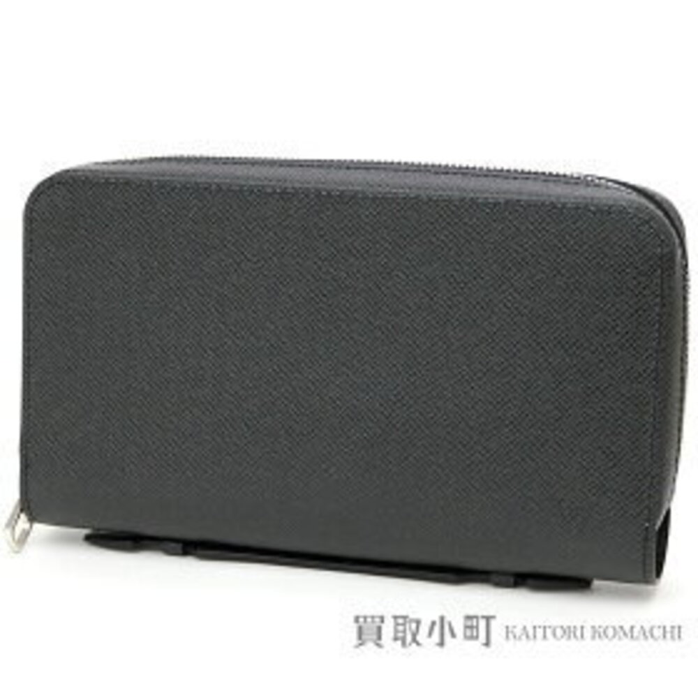 Louis Vuitton Zippy Taiga Ardoise Zipper Long Wallet Travel Clutch Bag LV